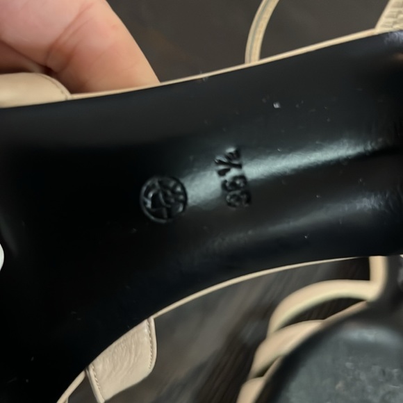 THE ROWTango Cutout Leather Sandals Size 36.5 - Picture 7 of 8